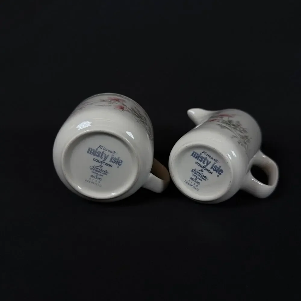 Lot of 5 Noritake Keltcraft Misty Isle Deerfield Plates Cups Saucer Vintage 9159
